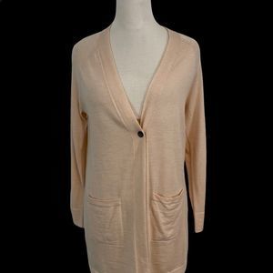Eileen Fisher Lightweight Merino Wool Cardigan Sml